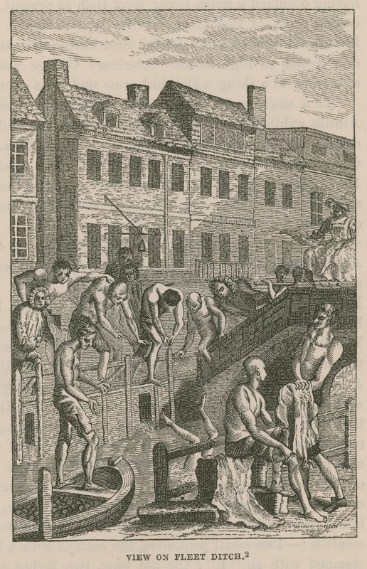 Kilátás a flottaárokra alkotó: English School