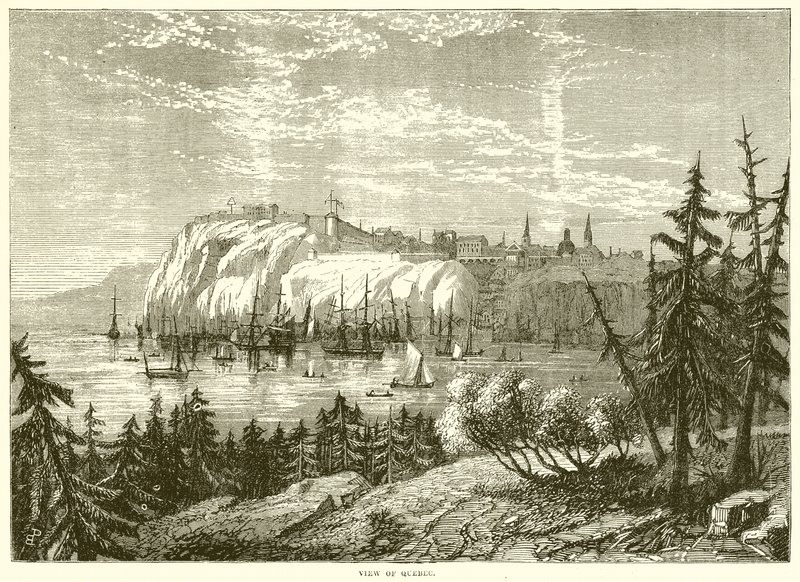 Quebec kilátása alkotó: English School