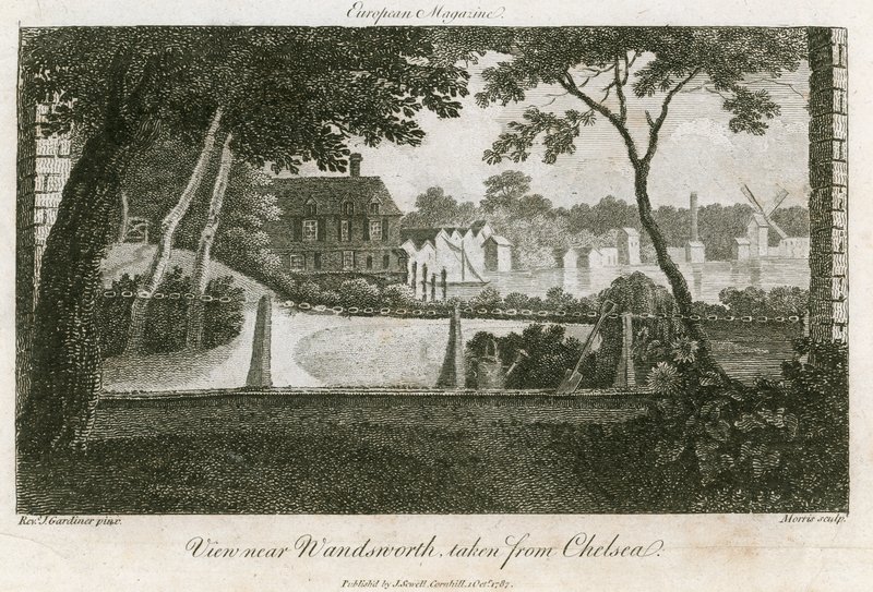 Wandsworth képe, a Chelsea-ből alkotó: English School