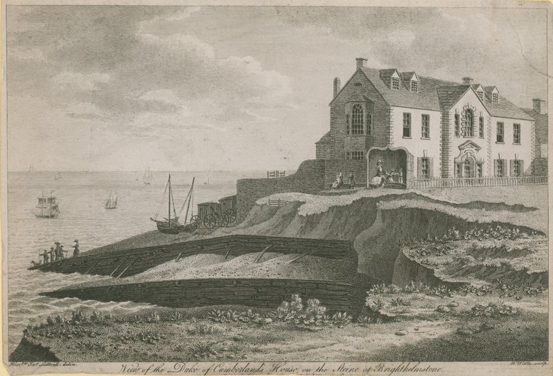 Kilátás a Duke of Cumberlands házára alkotó: English School