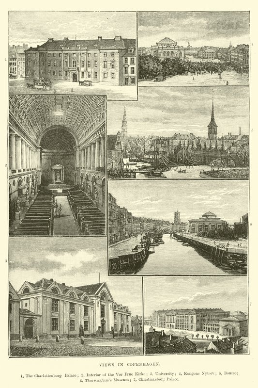 Kilátás Koppenhágában alkotó: English School