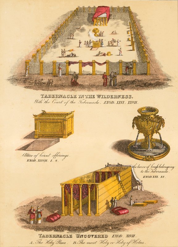 Kilátás a Tabernákulumra alkotó: English School