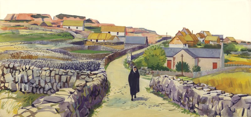 Falu Arran szigetén alkotó: English School