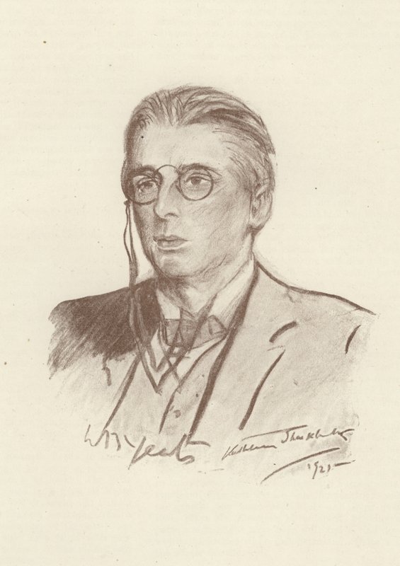 W B Yeats, ír költő alkotó: English School