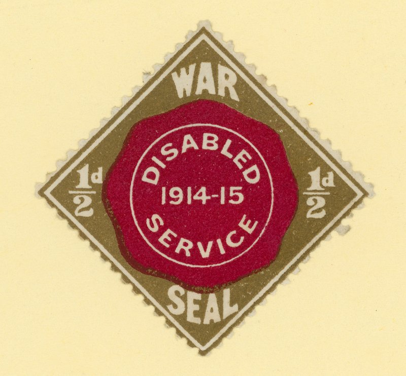 War Seal - rokkantszolgálat 1914-1915 alkotó: English School
