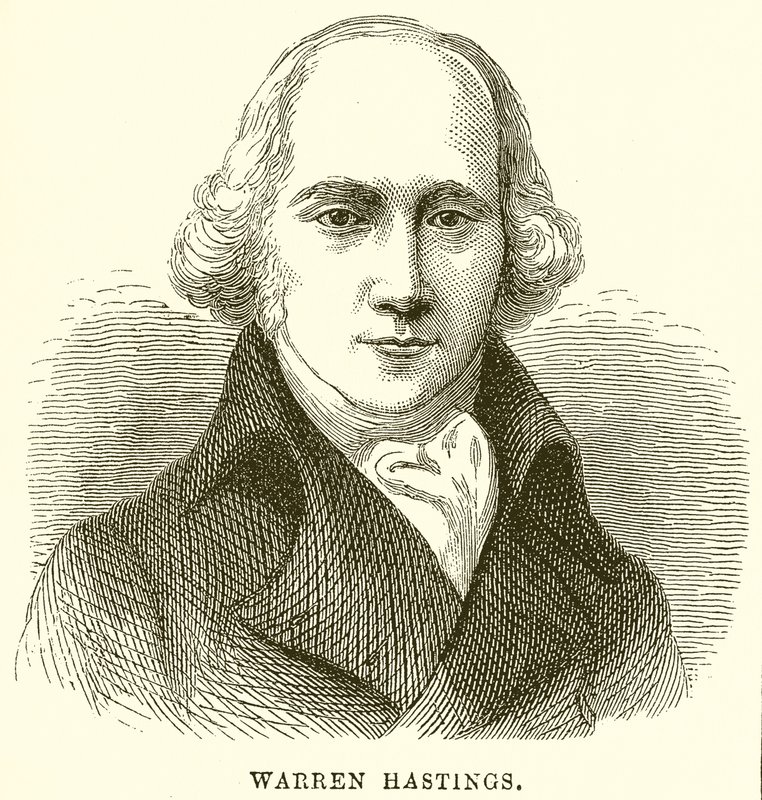 Warren Hastings alkotó: English School
