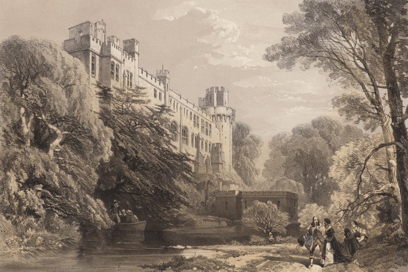 Warwick kastély, Warwickshire alkotó: English School