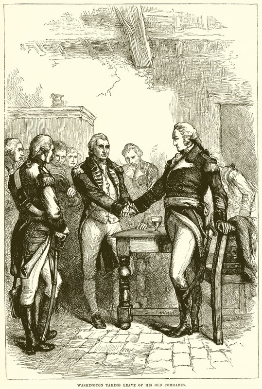 Washington búcsút vesz régi elvtársaitól alkotó: English School