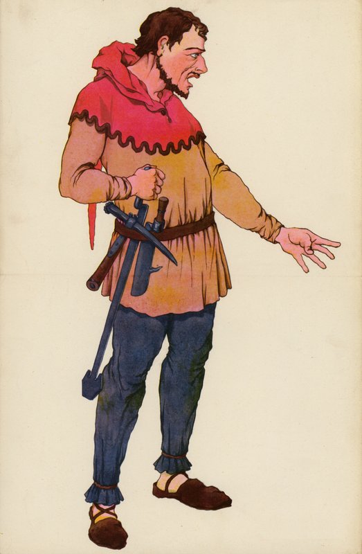 Wat Tyler (színes litó) alkotó: English School