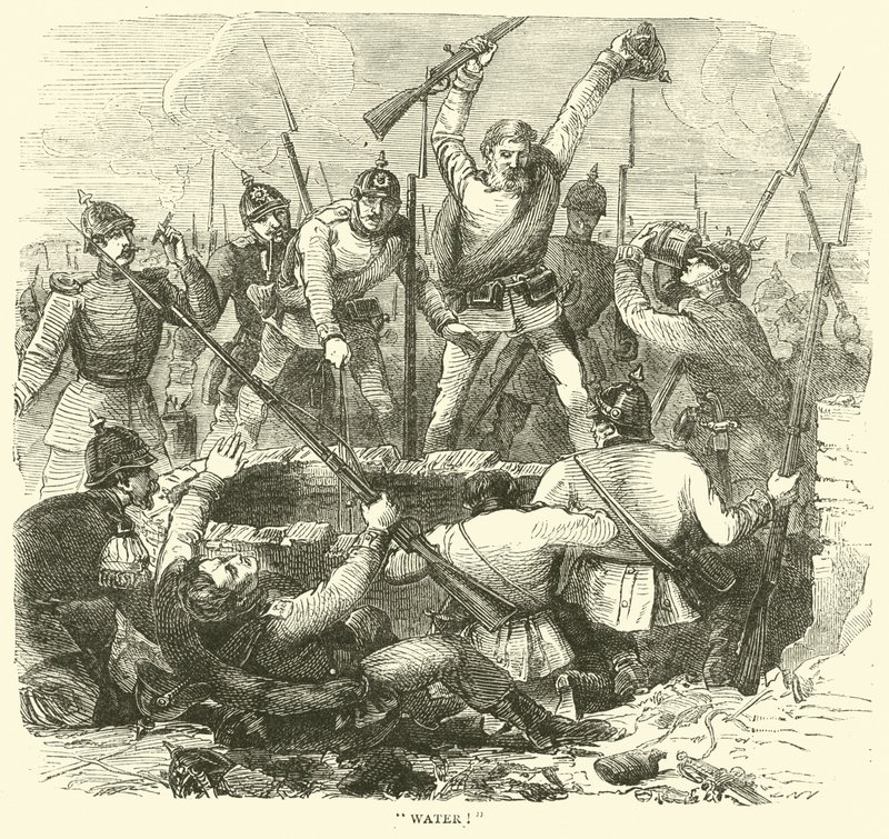 Víz!, 1871. január alkotó: English School