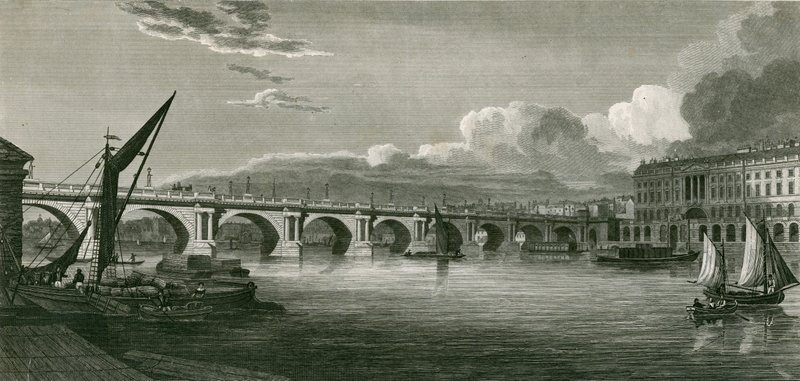 Waterloo Bridge, London alkotó: English School