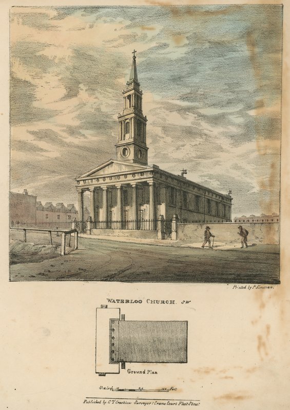 Waterloo templom, London alkotó: English School