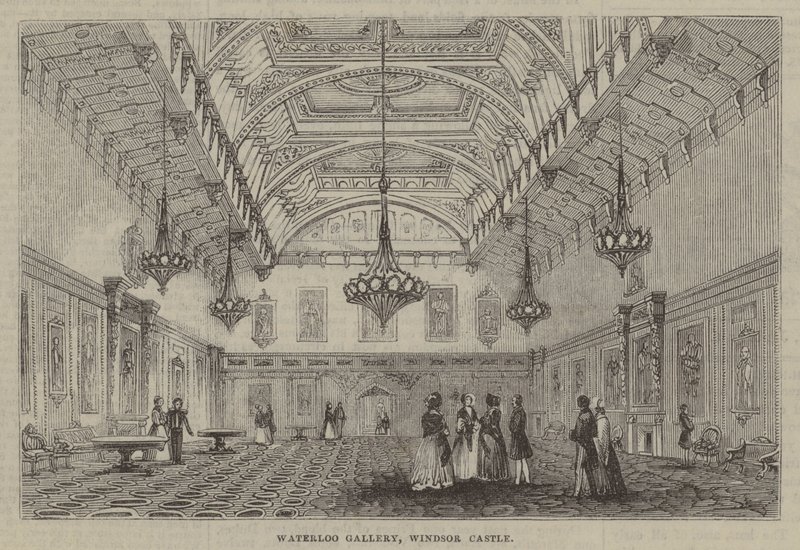 Waterloo Galéria, Windsori kastély alkotó: English School