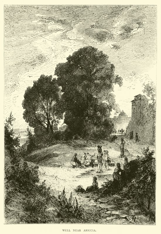 Ariccia közelében alkotó: English School