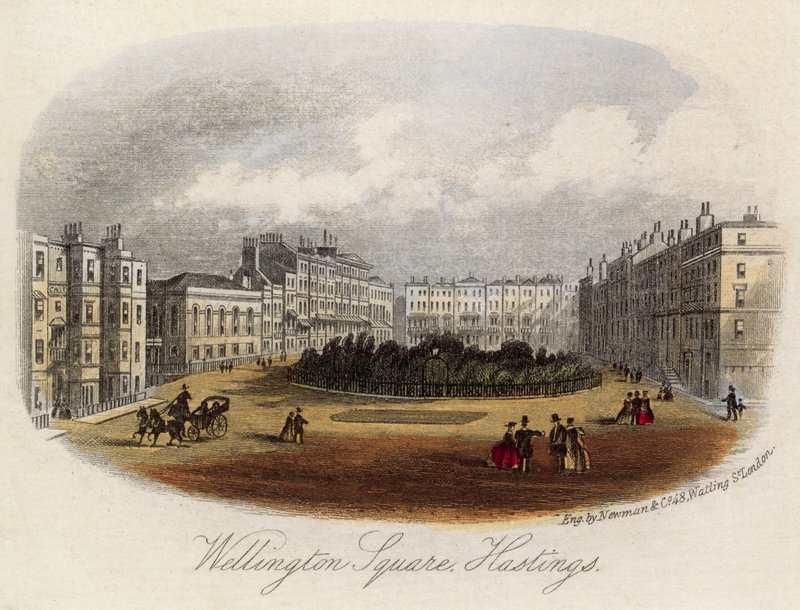 Wellington Square Hastingsben alkotó: English School