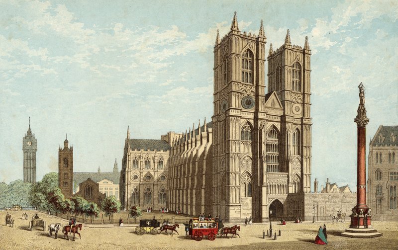 Westminster Abbey, London alkotó: English School