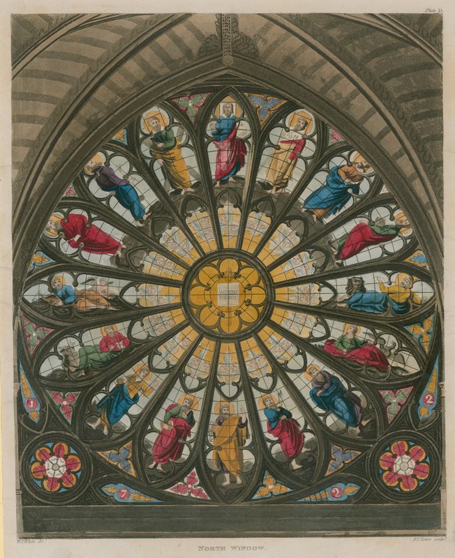 Westminster Abbey, North Window alkotó: English School