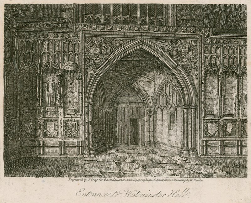 Westminster Hall alkotó: English School