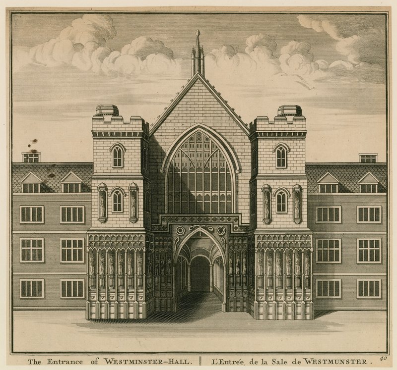 Westminster Hall alkotó: English School