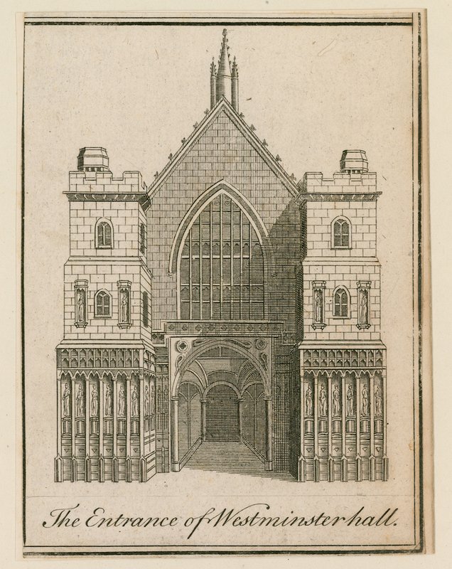 Westminster Hall alkotó: English School
