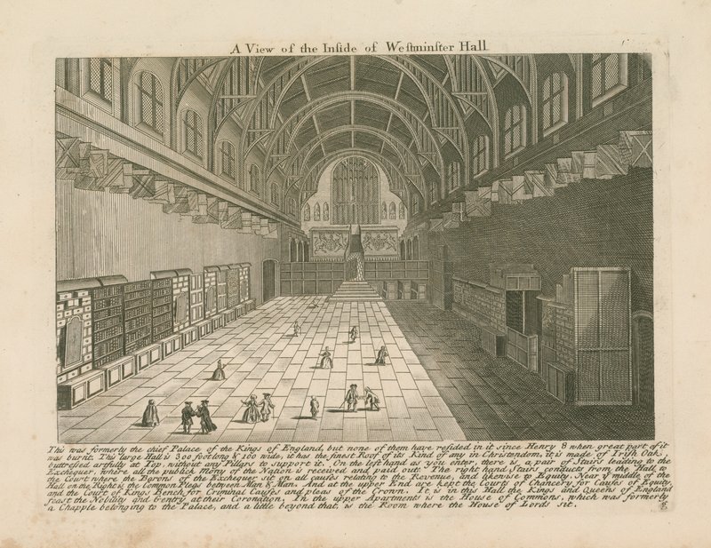 Westminster Hall alkotó: English School
