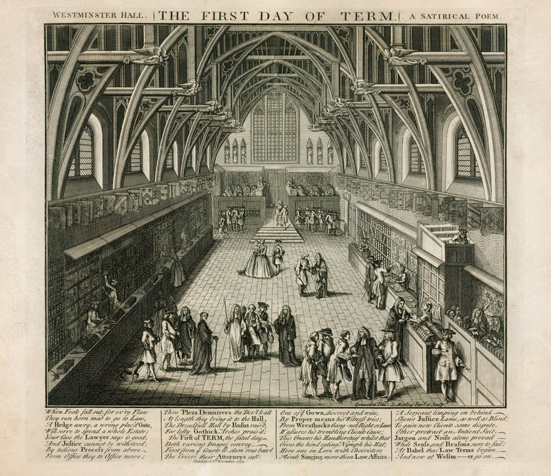 Westminster Hall, A ciklus első napja, Szatirikus költemény alkotó: English School