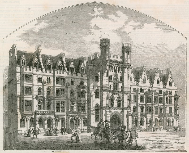 Westminster fejlesztések – Új házak a Broad Sanctuaryban alkotó: English School