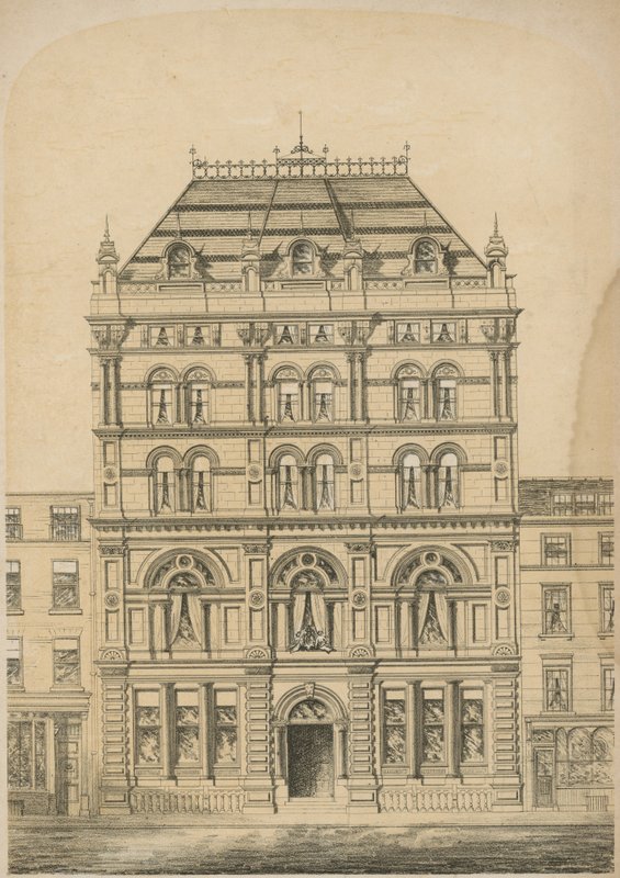 Westminster Palace Hotel alkotó: English School