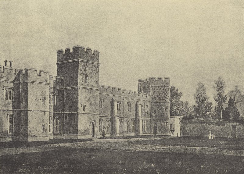 Westons Yard, 1818 (mélynyomás) alkotó: English School