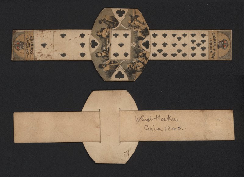 Whist pult, c1840 (színes gravírozás) alkotó: English School