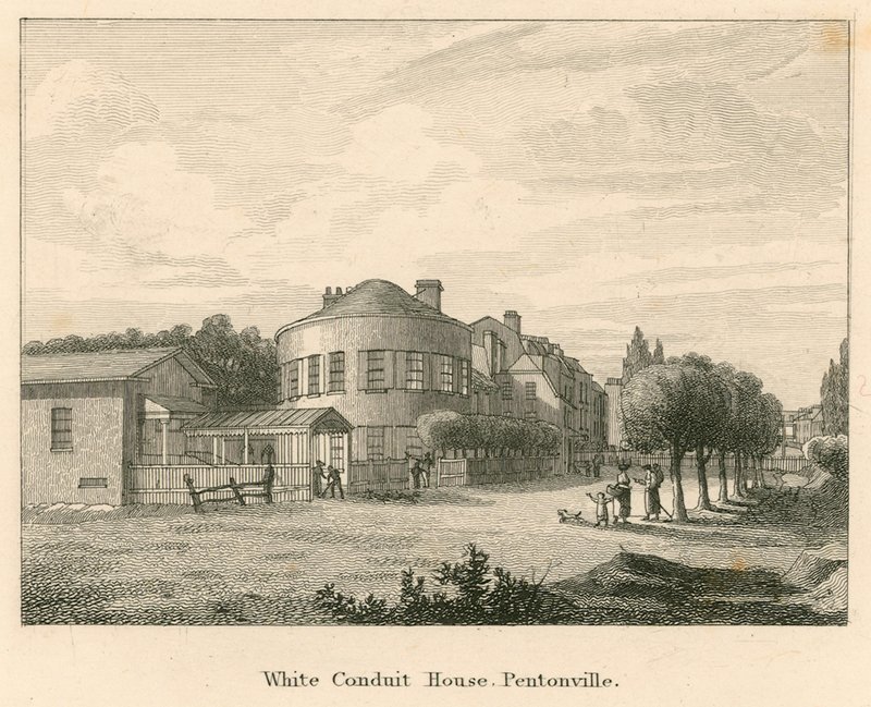 White Conduit House, Pentonville, London alkotó: English School
