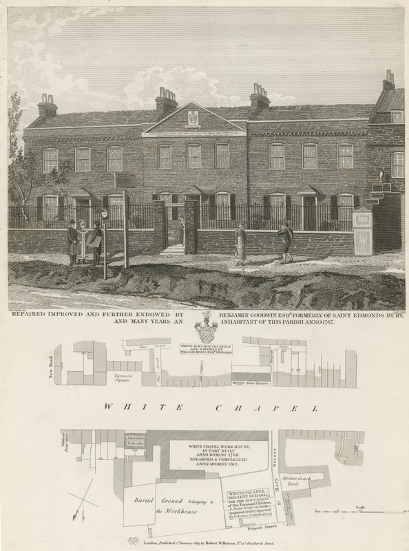 Whitechapel Almshouses alkotó: English School
