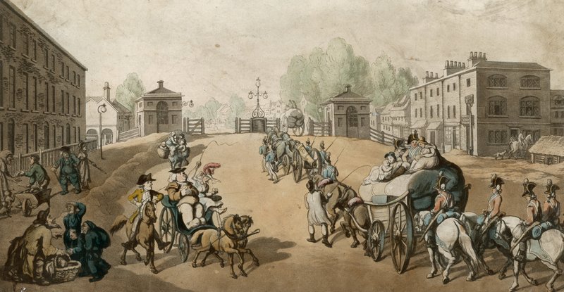 Whitechapel Turnpike alkotó: English School