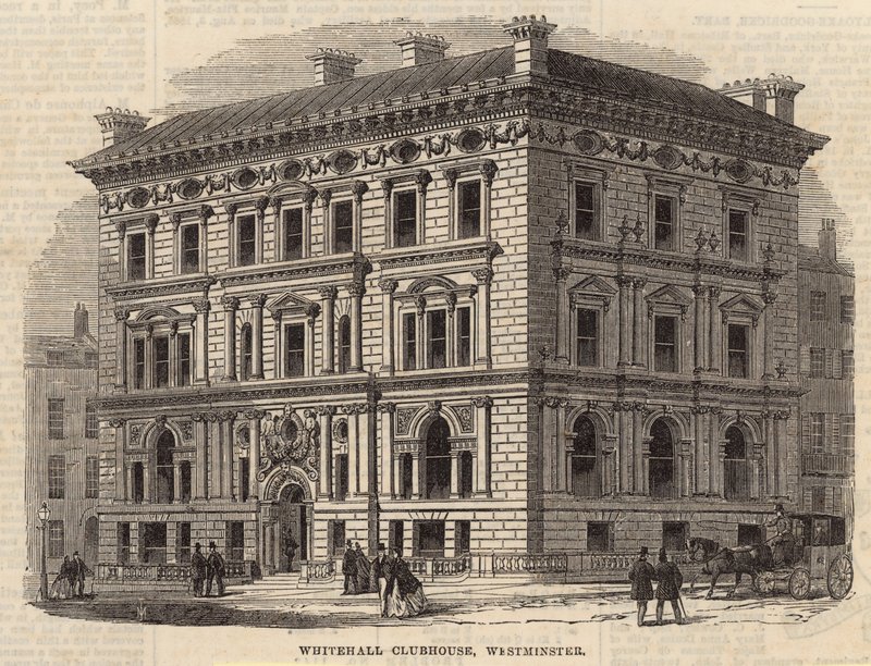 Whitehall klubház, Westminster, London alkotó: English School