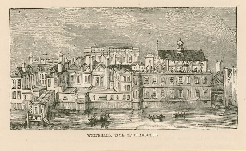 Whitehall a Temze folyótól alkotó: English School