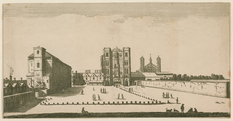 Whitehall a 17. században alkotó: English School