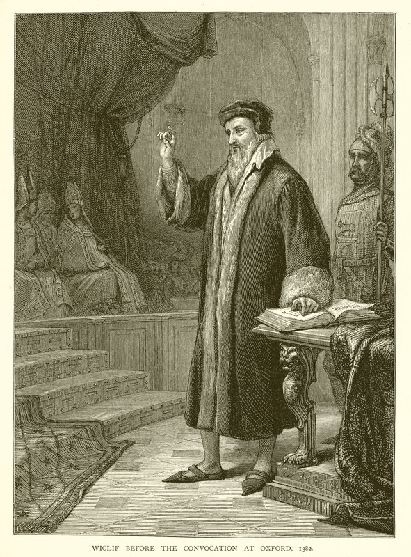 Wiclif az oxfordi összehívás előtt, 1382 alkotó: English School