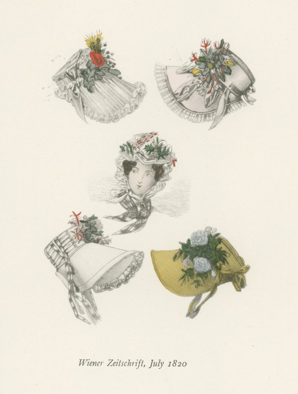 Bécsi Magazin, 1820. július alkotó: English School