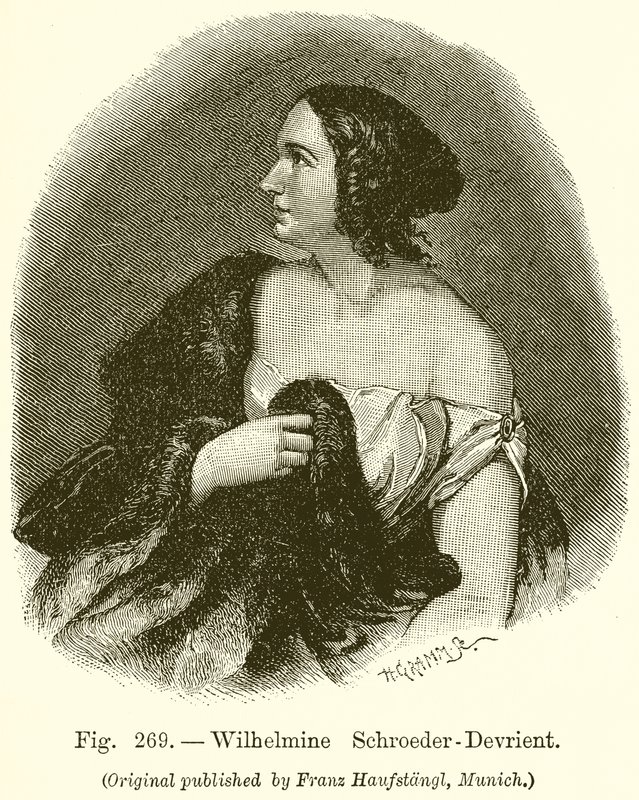 Wilhelmine Schroeder-Devrient alkotó: English School