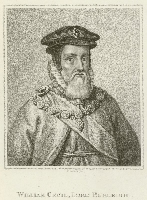 William Cecil, Lord Burleigh (metszet) alkotó: English School