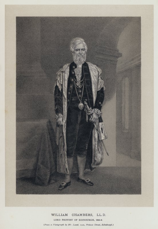 William Chambers, LLD, Edinburgh-i prépost alkotó: English School