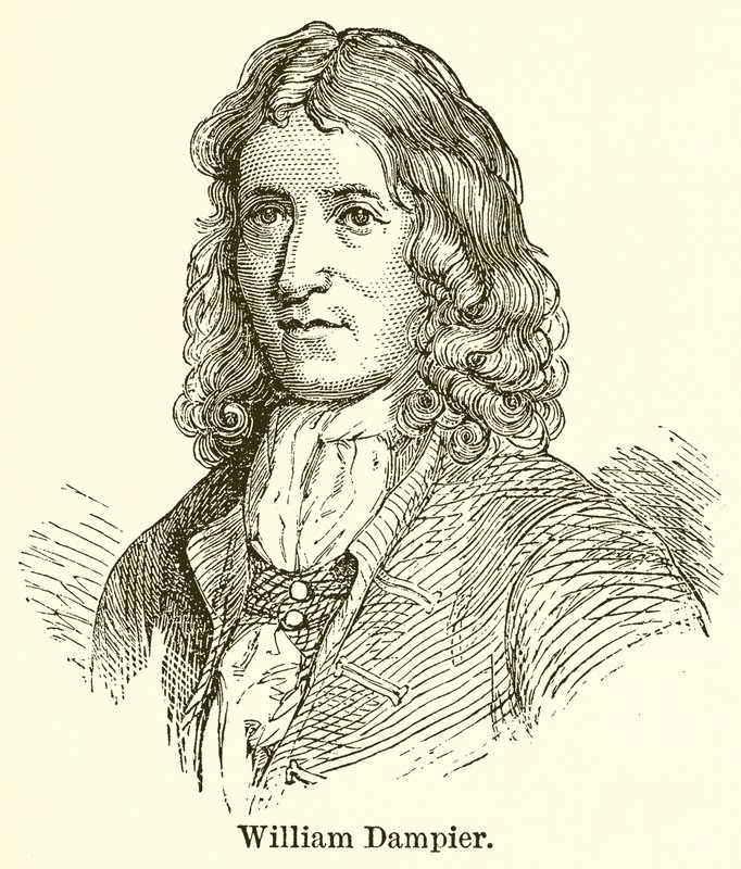 William Dampier alkotó: English School