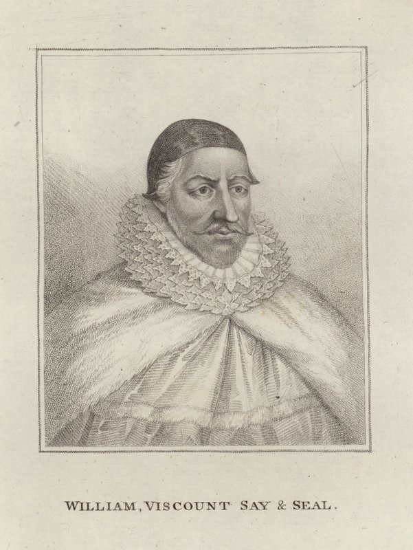 William Fiennes 1. vikomt Saye és Sele alkotó: English School