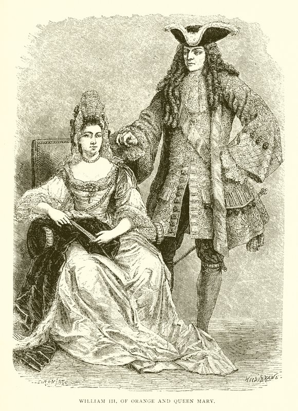 III. Narancsos Vilmos és Mária királynő alkotó: English School
