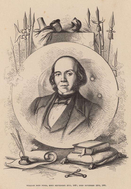 William John Pinks alkotó: English School