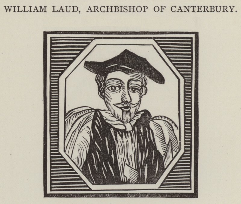 William Laud, Canterbury érseke (metszet) alkotó: English School