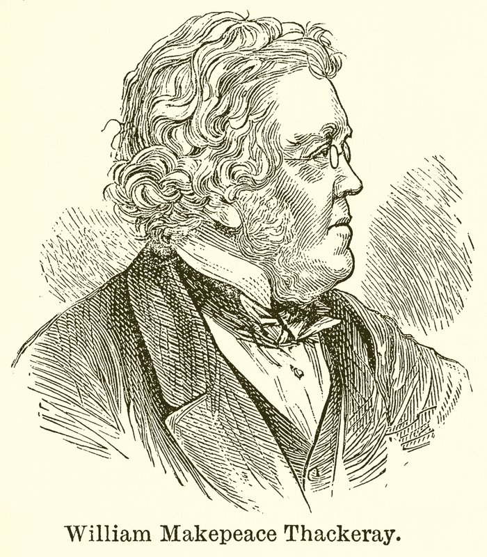 William Makepeace Thackeray alkotó: English School