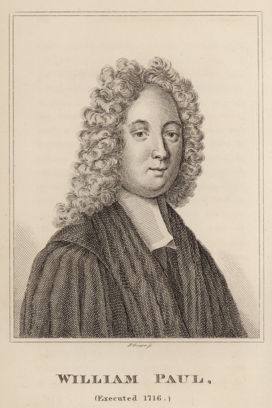 William Paul, kivégezve 1716 alkotó: English School