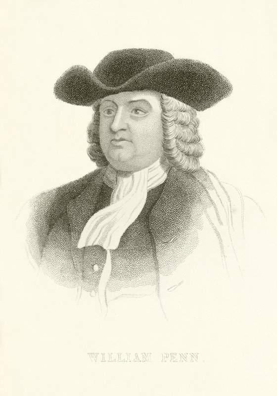 William Penn alkotó: English School