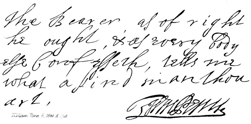 William Penn, szül. 1644, sz. 1718 alkotó: English School